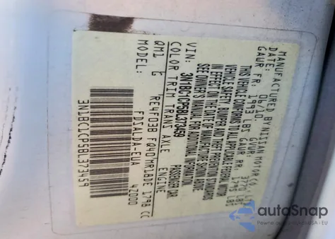 2011 Nissan Versa 1.8 S from USA, damaged, VIN 3N1BC1CP5BL373459